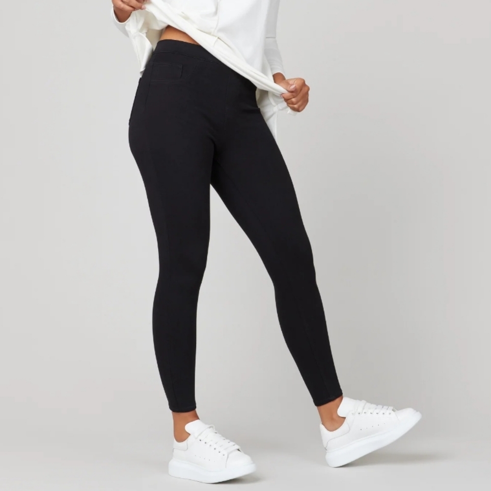 Spanx Jean-ish Ankle Leggings Black S